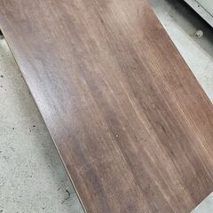 リサイクルショップどりーむ天保山店　No.4338　ハンガーラック　木目調棚付き♪　ブラック×ダークブラウンの画像