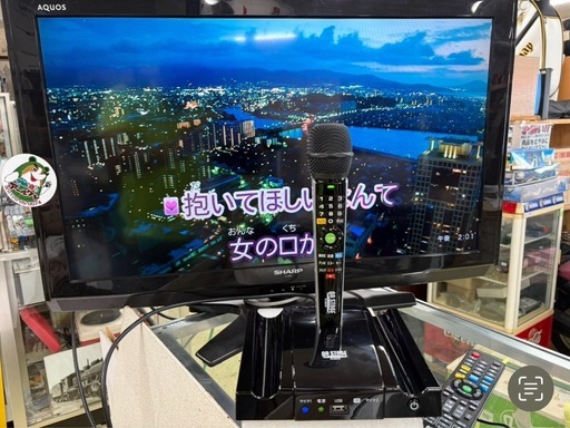 ?【家電品】ほぼ新品!! 家でカラオケ!!オン・ステージ パーソナルカラオケ PK-NE01W【家電の事なら買取＆販売アールワン田川】