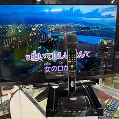 🏠【家電品】ほぼ新品!! 家でカラオケ!!オン・ステージ パーソナルカラオケ PK-NE01W【家電の事なら買取＆販売アールワン田川】の画像