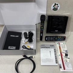 🏠【家電品】ほぼ新品!! 家でカラオケ!!オン・ステージ パーソナルカラオケ PK-NE01W【家電の事なら買取＆販売アールワン田川】の画像