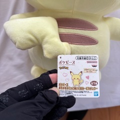 ピカチュウ　ぬいぐるみの画像