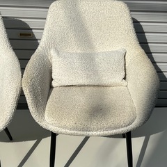 【GOGOセール‼︎】モコモコダイニングチェアの画像