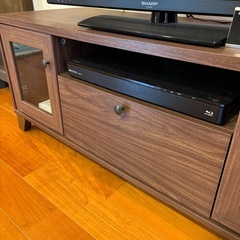 収納付TV台の画像