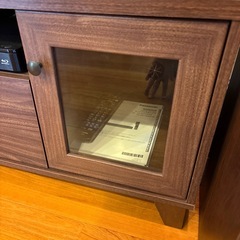 収納付TV台の画像