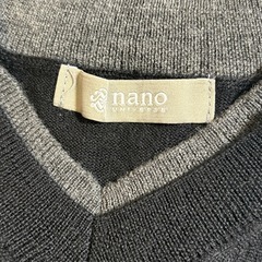 ①nano・universe セーターの画像