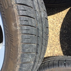 スズキ純正 165/55R14 アルミホイール付夏タイヤ4本セットの画像