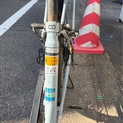 6段変速付きシティーサイクルの画像