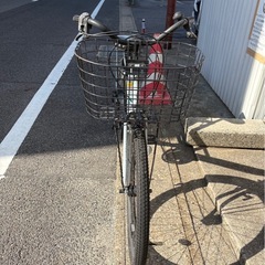 6段変速付きシティーサイクルの画像