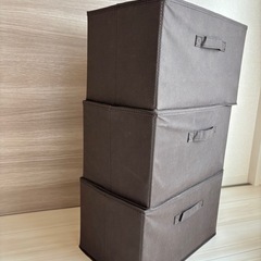 折りたたみ収納BOX 3個入り の画像