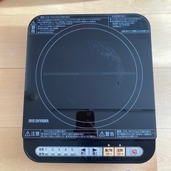 IRIS  IHコンロ　一口　IHK-T34-B の画像