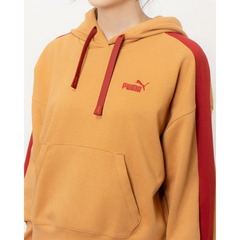  PUMA/プーマ レディース ニットジャケット CORE HERITAGE MX フーディ キャラメルラテの画像