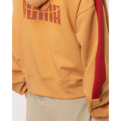  PUMA/プーマ レディース ニットジャケット CORE HERITAGE MX フーディ キャラメルラテの画像