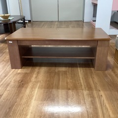センターテーブル　引出付き【町田市再生家具】　251876の画像