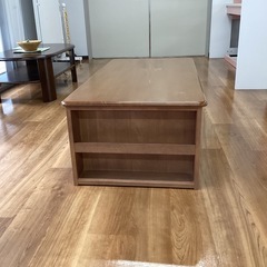 センターテーブル　引出付き【町田市再生家具】　251876の画像