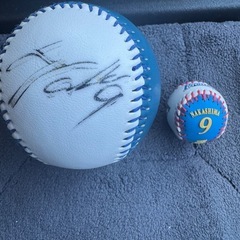 北海道日本ハムファイターズ中島卓也選手直筆サインボールの画像