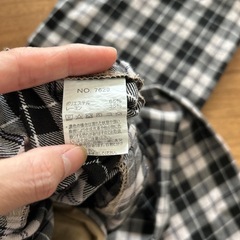 チェックズボン　130の画像