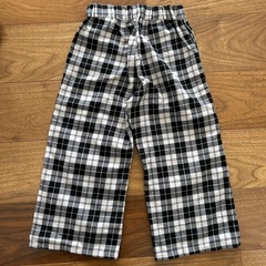 チェックズボン　130の画像