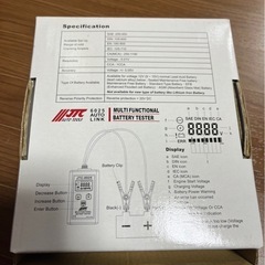 JTC デジタルバッテリーテスター の画像