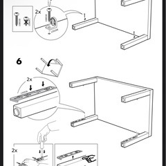 IKEA ダイニングテーブルの画像