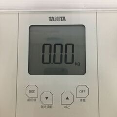 タニタ/TANITA 体重計 BC-314 パールホワイト 動作確認済 ダイエット エクササイズ 健康用品  25i菊MZの画像