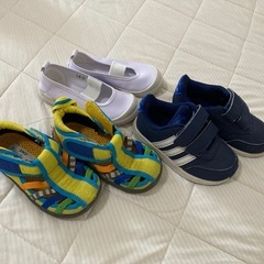 adidas◆イフミー◆男の子◆スニーカー◆サンダル◆3足セットの画像