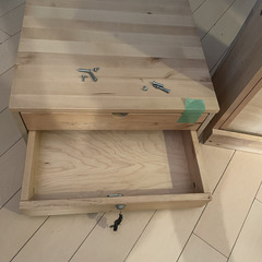 イケア IKEA パックス PAX コンプレメント　ジュエルボックス　透明な引き出しの画像