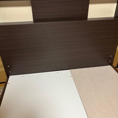 収納付きニトリシングルベッドの画像