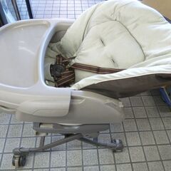 ◆お引取り限定/三重県/値引不可(値引きコメント返信不可)◆中古 Combi コンビ ネムリラ AT Bedi ハイローチェア [G-275] の画像
