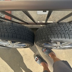 バリ溝　マナレイスポーツ 16インチスタッドレス　205/60R16の画像