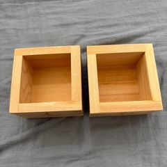 一合枡　の画像