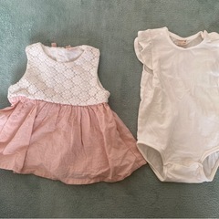 petit main 女の子の服　80cm　 の画像