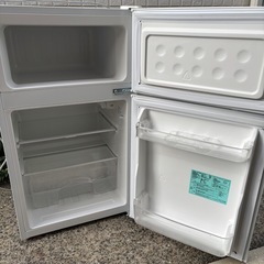 【⭐️全額返金保証⭐️】　ハイアール 85L 冷凍冷蔵庫　JR-N85C　1人暮らしに♫の画像