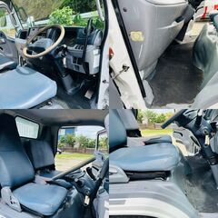 ★1年車検付★H23年・三菱ふそうキャンター・3t・ダンプ・ICターボ・6速AT・2ぺデル・強化‐低床・新品コボレーン付新品メッキパーツ・全塗装【諸費用コミコミ】の画像