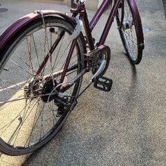 ブリジストン軽快車　26インチ　7段変速の画像