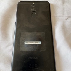 Android HUAWEI Mate 10 lite グラファイトブラック の画像