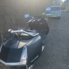 ヤマハ　マグザム250 mad ブラックの画像