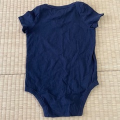 【80】⭐︎ギャップ⭐︎ ネイビー ロンパースの画像