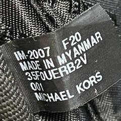 マイケルコース リュック バックパック スタッズ  MICHAEL KORS マイケルコース リュックサック リュック　ブラック黒の画像