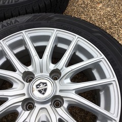 165/65R14 アルミホイール付スタッドレスタイヤ4本セットの画像