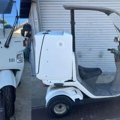 直接引き取り！現状渡し　ホンダ　HONDA ジャイロキャノピー　TA02 2スト★和歌山市発★50cc ミニカー登録の画像