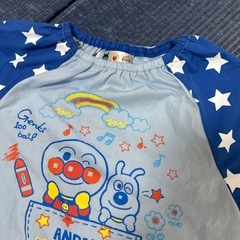アンパンマン　スモッグ　エプロン95センチの画像