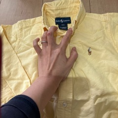 ラルフローレンワイシャツ　シャツ　110から120ぐらいだと思います。の画像