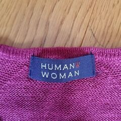 HUMANWOMAN　カーディガンの画像