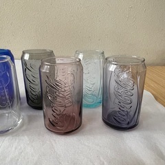 未使用9個コカコーラグラス/マクドナルドコラボの画像