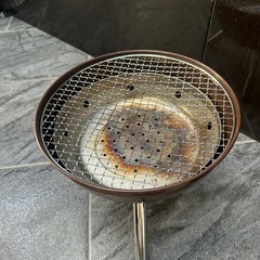 球形バーベキューグリル　燻製器　スモークグレー　BBQの画像