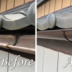 【足場無しも対応可◎】雨樋交換、修理お任せください！ - 鈴鹿市