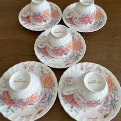 ティーカップセット　5客　ギラ・ロッシュ     の画像