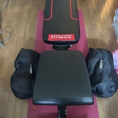 可変ダンベル　インクラインベンチ　セットの画像
