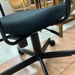 📖廃盤モデル📖無印良品📖MUJI📖ワーキングチェア📖ワークチェア📖黒📖2527の画像