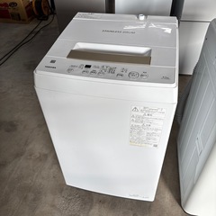 東芝  洗濯機  4.5kg  2021年製の画像